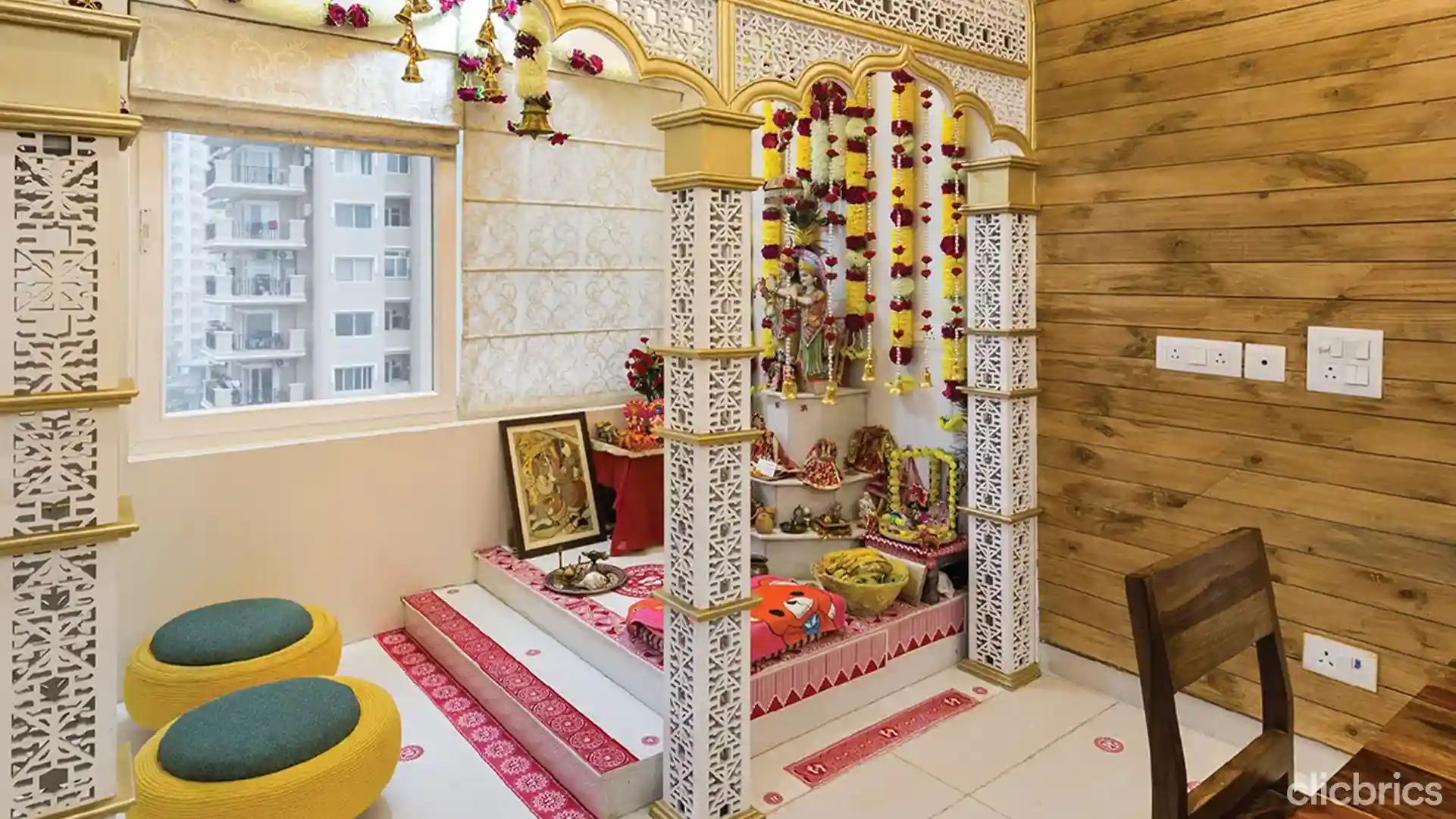 10 Budget Friendly Indian Style Pooja Room Designs For Your Home